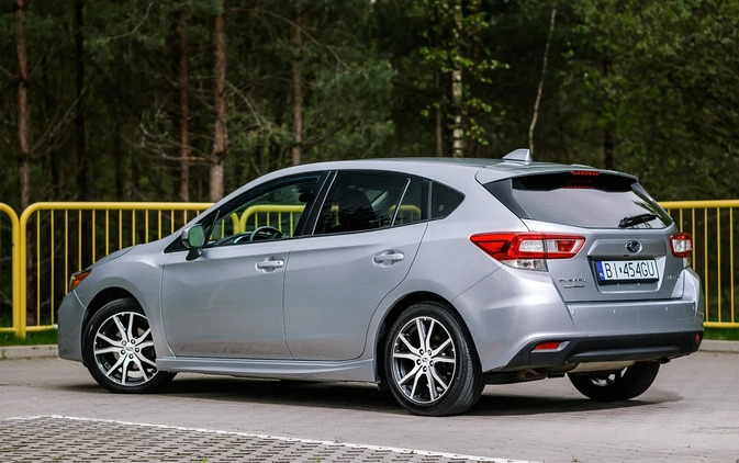 Subaru Impreza cena 77000 przebieg: 27661, rok produkcji 2019 z Białystok małe 667